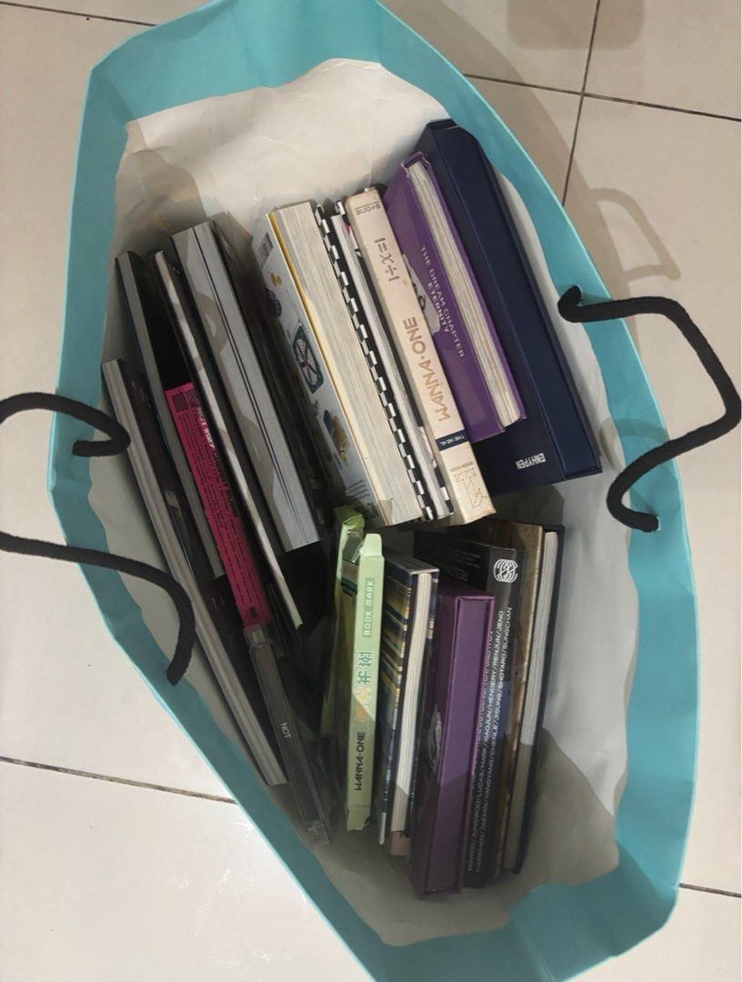 K-pop albums take all 15 (Category: K-Wave Merchandise) located in Manila. Submitted by pasabyella (Listing ID 1405098510, Image 1). Description: Mostly photo books! All original! Mix of enhypen nct exo and wanna one. Pages don’t have tears or rips Last price! Mod: SDD only! Take all only Rfs: declutter.