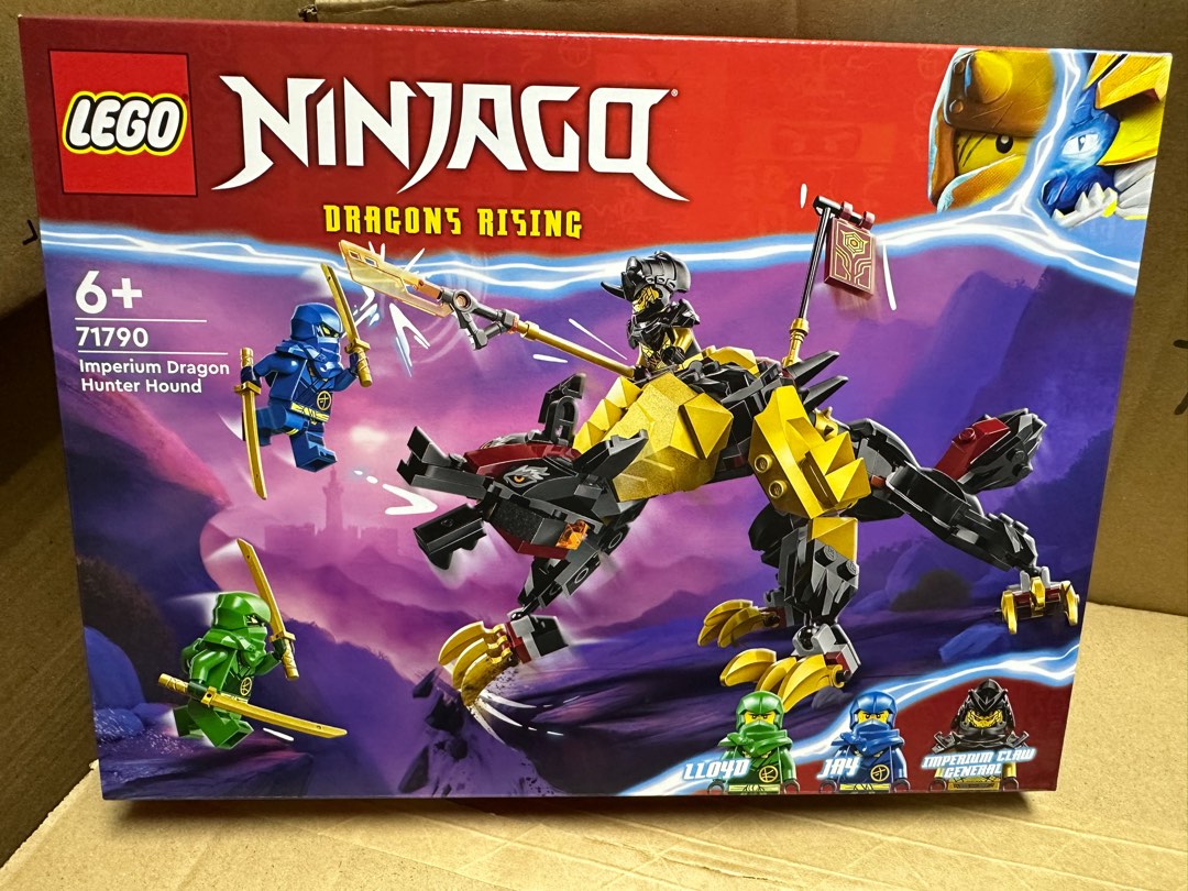 Lego Ris LEGO 71790 Ninjago Dragons Rising Imperium Dragon Hunter Hound, Hobbies ...