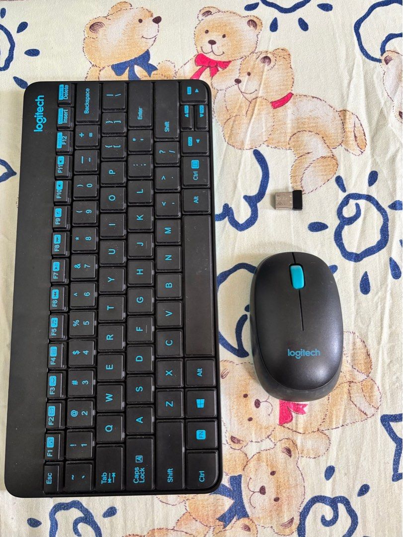 Logitech MK245 N Wireless Keyboard and Mouse Combo with 2.4GHz USB Receiver and 10m Wireless Range (Category: Computer Keyboard) located in Balanga. Submitted by karbor (Listing ID 1404975889, Image 2). Description: ✅ - Wireless keyboard and mouse combo - With nano USB receiver (2.4GHz USB Receiver) - 10m Wireless Range - Keyboard with incline stand 🔋 - Mouse needs 2 pcs AAA batteries - Keyboard needs 2 pcs AAA batteries ✅ Keyboard and mouse ful