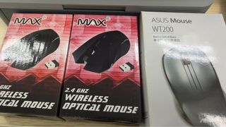 MAX Wireless Optical Mouse and ASUS WT200 Mouse450678895820810240