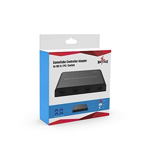 Mayflash Adapter compatible for GameCube Controller to Wii and Wii U (Dual Pack)