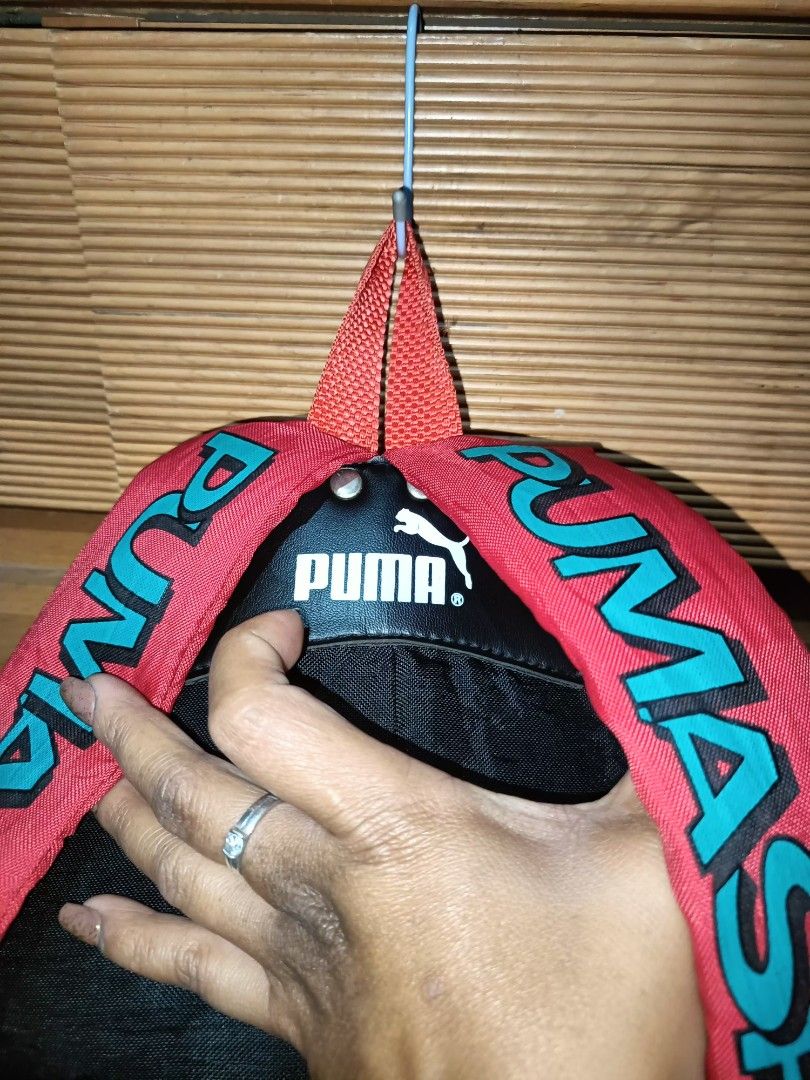 Puma Sport BackPack (Category: Backpacks) located in Baguio. Submitted by roselleshiddentreasures13384 (Listing ID 1405156965, Image 3). Description: 🌸Nylon Material 🌸No Major Issue 🌸Normal Signs Of Use Only 📏Meduim- Large Size 🌸Limit Your Expectation The Item Is Preloved From Ukay ❌No Return No Exchange. ❗.