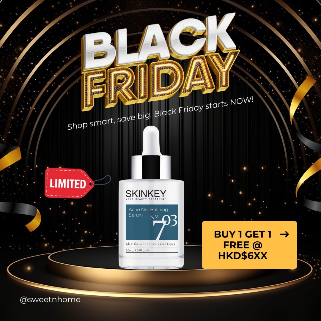 Skinkey Acne Net Refining Serum (袪印復活液) (30mL) 買！1！送！1！, 美容＆個人護理, 健康及美容 ...