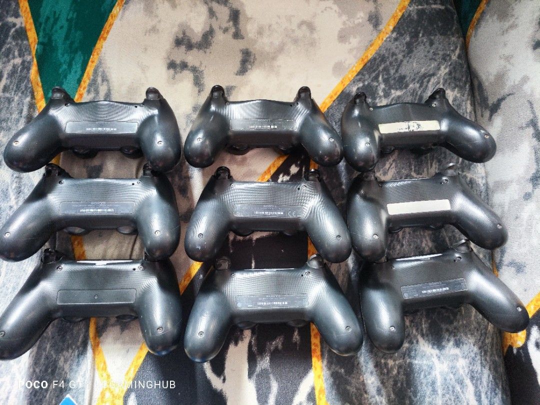 Sony PlayStation 4 DualShock 4 Controller (Category: Controllers) located in Caloocan City. Submitted by kcgaminghub (Listing ID 1405118969, Image 2). Description: - Sony PlayStation 4 DualShock 4 controllers for sale Original. - Color: Black. - Features standard button layout and touchpad..