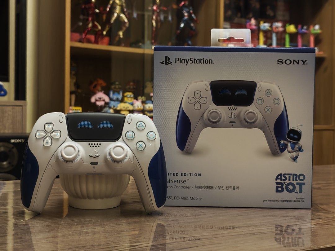 Sony PlayStation 5 DualSense Astro Bot (Joyful) Controller (Category: Controllers) located in Malabon City. Submitted by mirajane55 (Listing ID 1404981700, Image 1). Description: Astrobot Joyful Edition Limited Edition Dualsense For sale (Brandnew) Price:5500 Location: Malabon Slightly Negotiable.