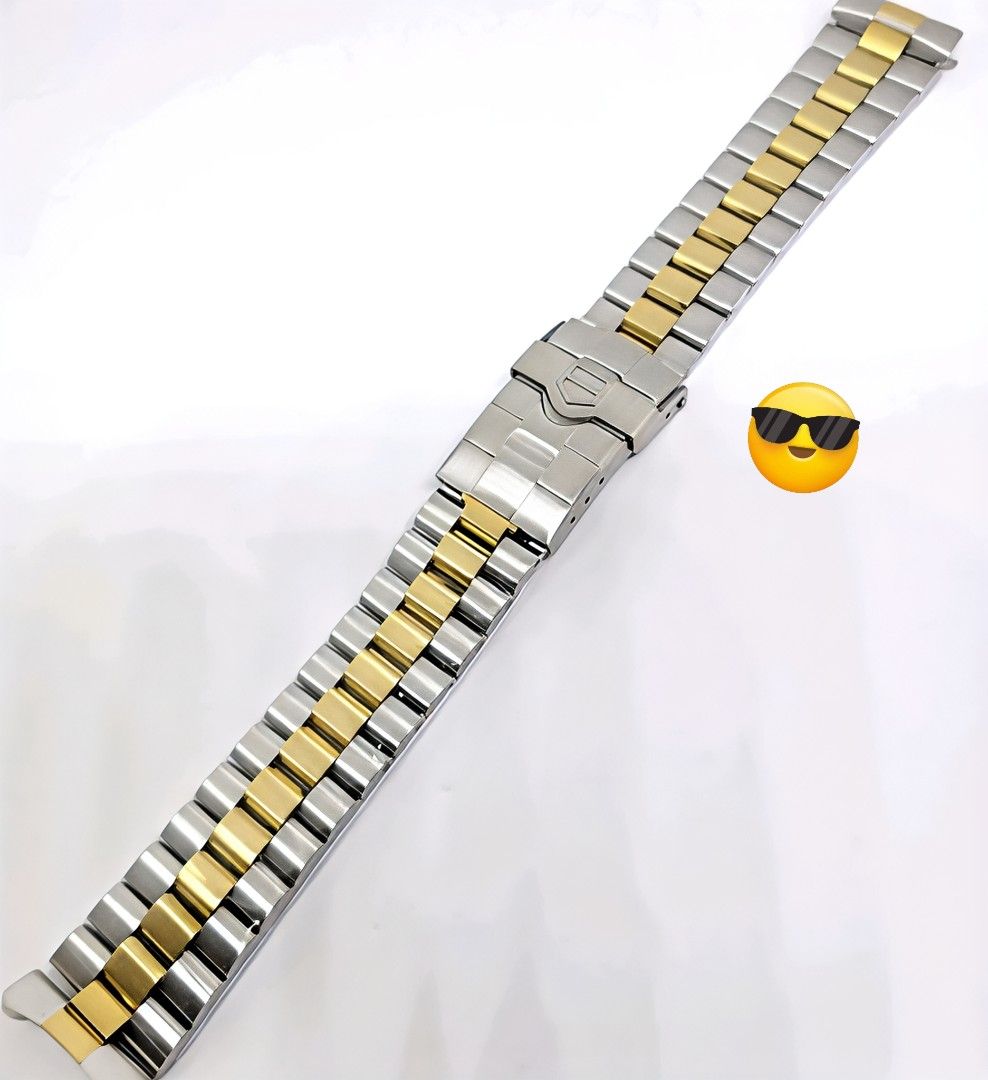 Tag heuer Series 2000 Bracelet (Category: Looking For) located in Manila. Submitted by YurWatch (Listing ID 1405027325, Image 3). Description: Tag Heuer Bracelet for WK1120 Two Tone SwissMade - 20mm Lug Width Brand New Condition For Sale: 3000p Metro Manila Meet up or thru shipping via lbc or Lalamove CashG Payment Accepted Pm me.