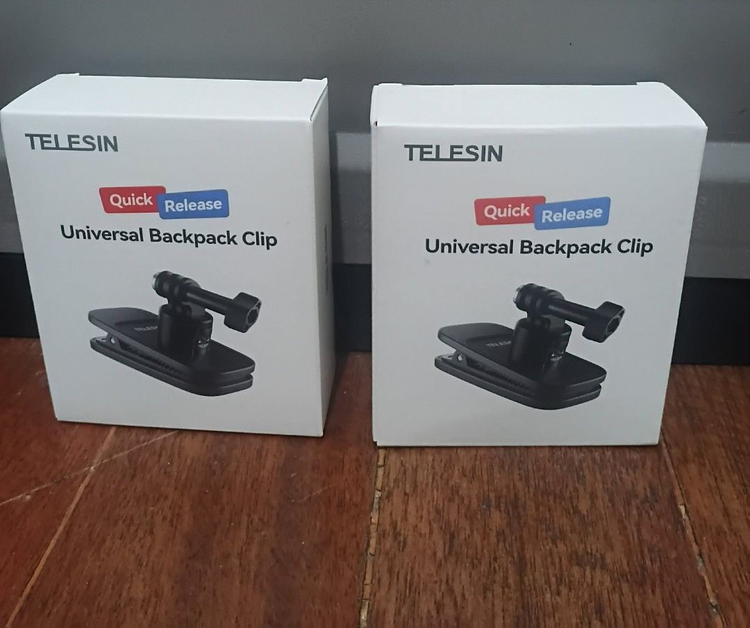 Telesin universal backpack clip (Category: Mounts & Holders) located in Manila. Submitted by cutieava (Listing ID 1405045294, Image 2). Description: .