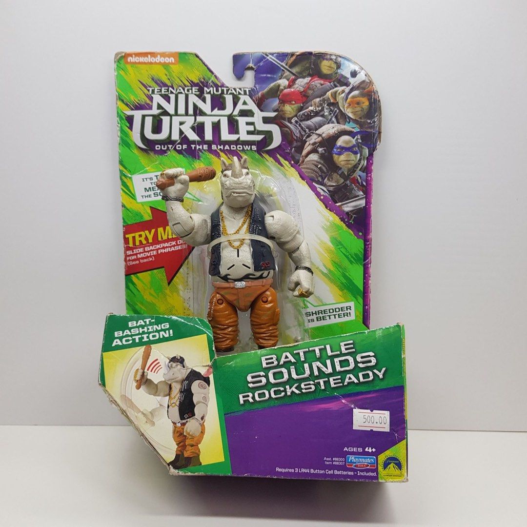 TMNT Battle Sounds ROCKSTEADY (Category: Action & Battle Toys) located in Quezon City. Submitted by treshermanasonlineshoppe (Listing ID 1405098507, Image 1). Description: 📌 Please Read Before Messaging: I appreciate serious buyers only. ❗ No lowballers – prices are already reasonable. ❗ No excessive questions – if you’re not ready to buy, please don’t waste time. ❗ All photos are posted – kindly refrain from asking for more. ❗️ Pass sa puro kwe