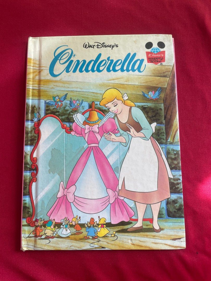 Walt Disney's Cinderella Storybook (Category: Children's Books) located in Manila. Submitted by sapsari (Listing ID 1405005698, Image 1). Description: - Vintage Walt Disney Cinderella storybook - complete pages with illustrations - see third pic for the flaws.