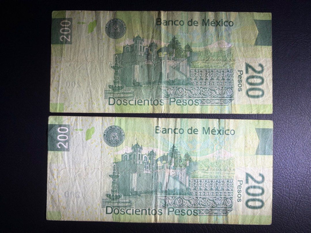 墨西哥🇲🇽200 比索紙幣, 興趣及遊戲, 收藏品及紀念品, 錢幣- Carousell