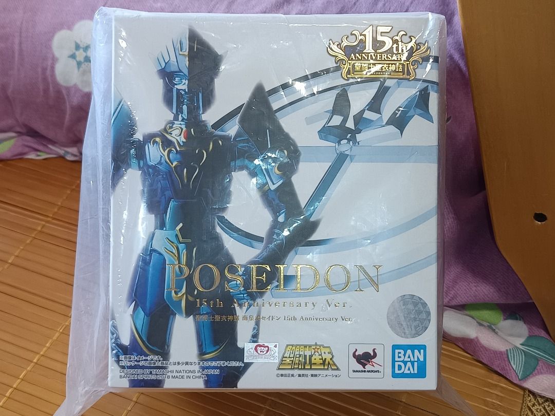 全新外盒小傷 Bandai Saint Seiya Cloth Myth 15th Sea God Emperor Poseidon ...