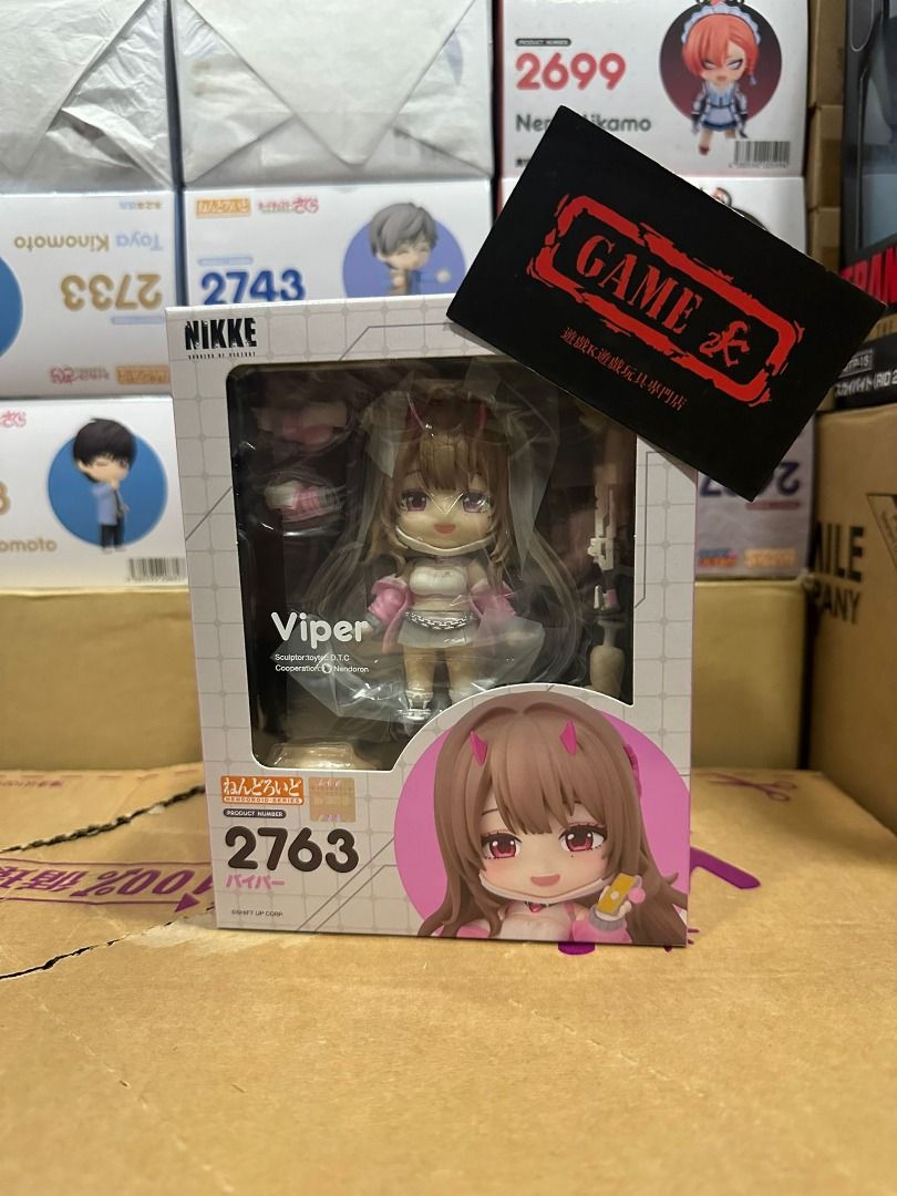特典付き】ねんどいろ NIKKE Viper フィギュア 2763 全新GSC Nendoroid