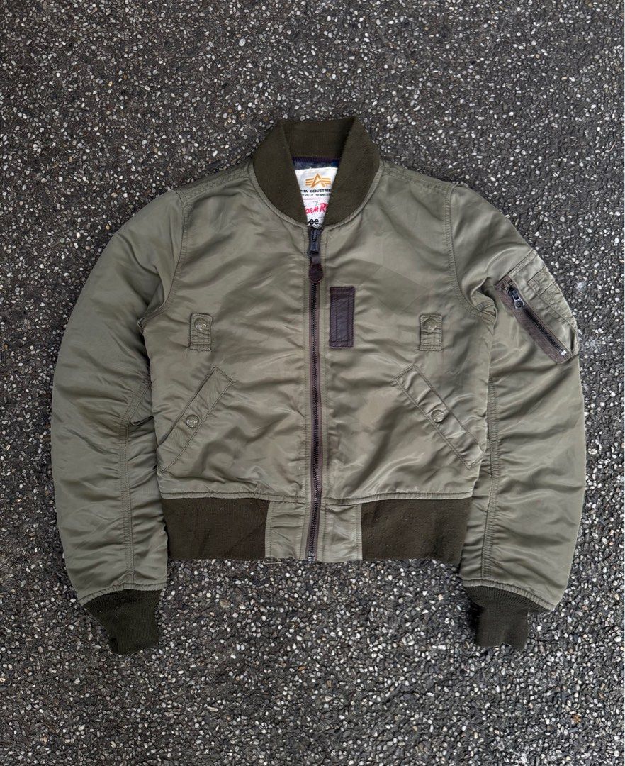 Alpha Industries Lee Storm Rider B-15 Bomber Jacket (Category: Coats, Jackets and Outerwear) located in Quezon City. Submitted by though.bare (Listing ID 1401804033, Image 1). Description: Fits on S-M for Women In good, worn condition. No major issues. Width : 18.5" Length : 20" Sleeve : 24" Shoulder : 14" Listings not marked sold/reserved are available for purchase Feel free to send me a DM for inquiries! Payment thru GCash/Maya only These are p