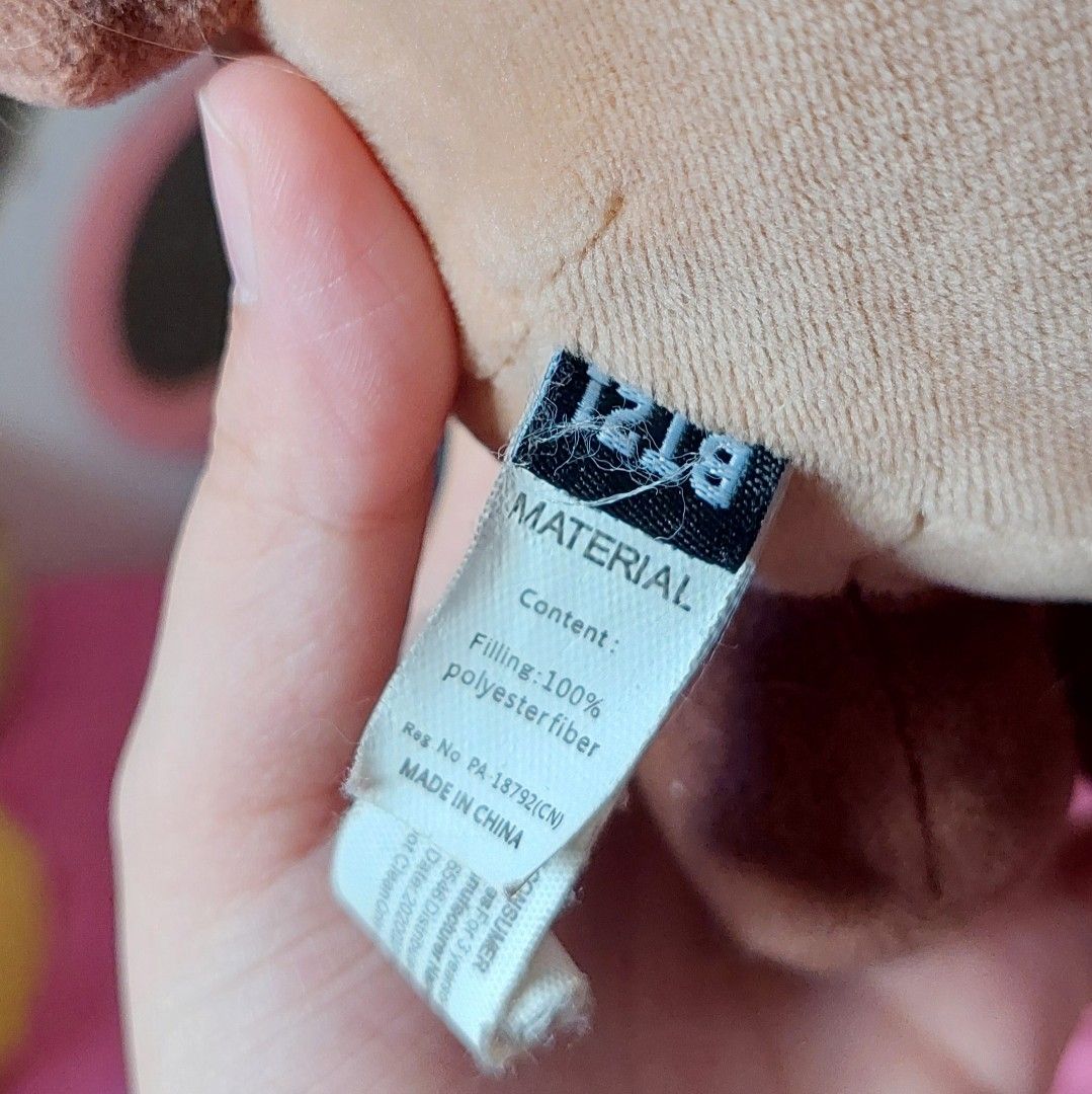 BT21 Shooky mochi type plushie (Category: Plushies & Soft Toys) located in Quezon City. Submitted by goroakechilover (Listing ID 1401772024, Image 3). Description: Selling my BT21 Shooky plushie :) This actually has a papertag but I lost it huhu. It's a mochi type of plushie! You can reshape and squeeze him to fix his form. Just needs washing, no other flaws whatsoever. Please see photos for more details. Can wash this for you before shipping — n