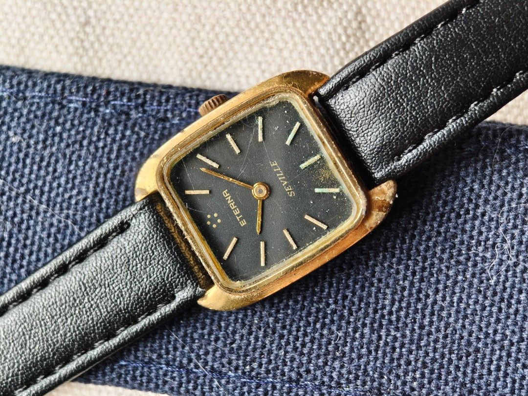 Eterna Seville Ladies Mechanical Watch (Category: Women's Watches) located in Quezon City. Submitted by timecheckph (Listing ID 1401858770, Image 3). Description: FOR SALE: Eterna Seville Ladies Mechanical Watch PRICE: 5,000 pesos (slightly negotiable) Swiss Made Rare and highly collectible Manual wound mechanical movement Great for daily wear Watch unit only Free delivery in PH.