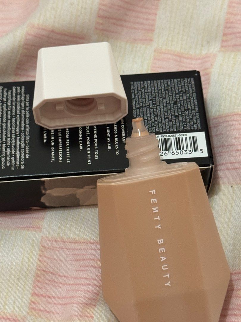 Fenty Beauty Eaze Drop Blurring Skin Tint - 7 (Category: Makeup) located in Manila. Submitted by prlvdbyl (Listing ID 1401862347, Image 3). Description: rfs: declutterring (already sanitized, ready to ship) .