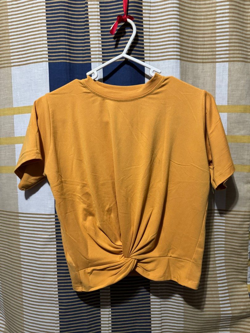 Fitted Crop Top (Category: Shirts) located in Binan City. Submitted by aeiryse (Listing ID 1401878407, Image 3). Description: Take all for 150 pesos Reason for selling: Decluttering.