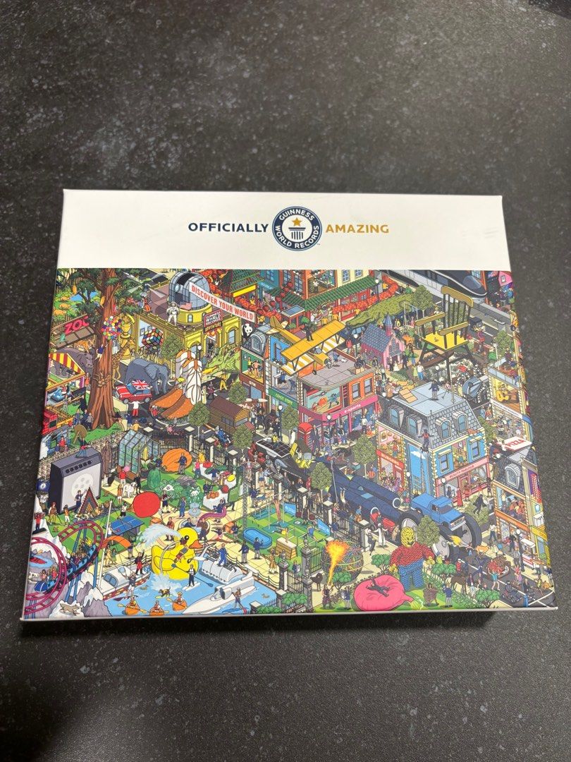 Free: Guinness World Records Puzzle Officially Amazing Hobbies