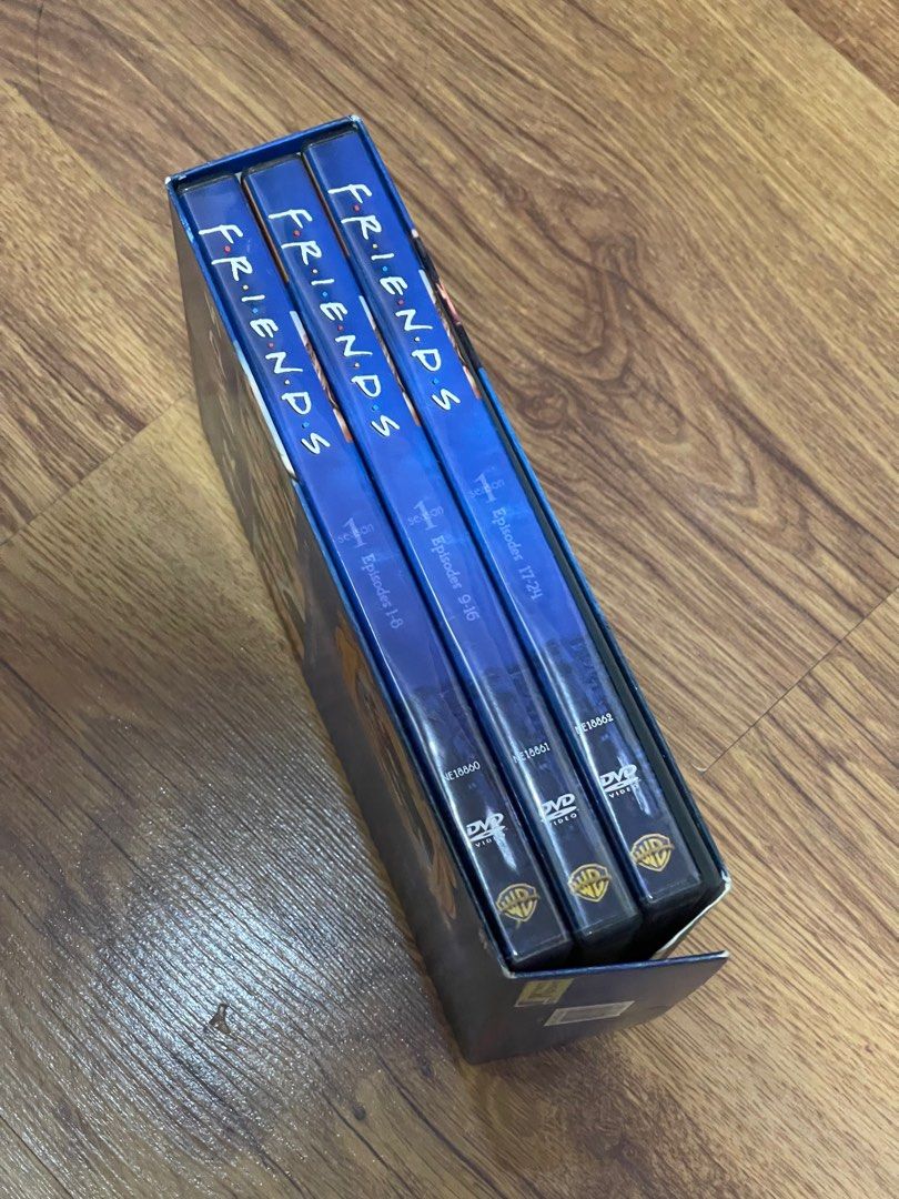 Friends: The Complete First Season DVD (Category: CDs & DVDs) located in Antipolo. Submitted by j01000a (Listing ID 1401895644, Image 2). Description: .