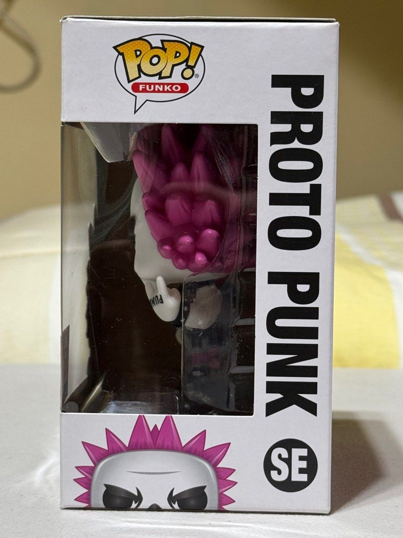 Funko Pop! Proto Punk Vinyl Figure (Category: Designer & Blind Box Toys) located in Quezon City. Submitted by kingofatlantis (Listing ID 1401825323, Image 3). Description: 2021 Virtual Funko Fundays Funatic Fury mascot LE5000. Brand new, never been OOB. What you see is what you get, but pls manage your expectations. Box condition is 8-9/10 or better. Payment via BDO or GCASH only.