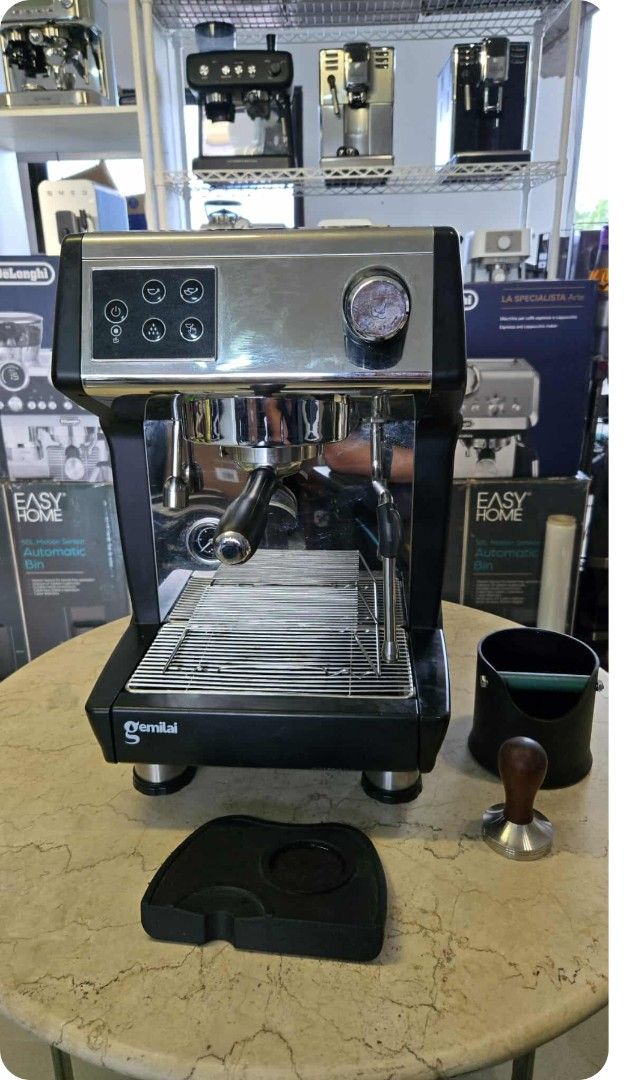 GEMILAI 3200 D DUAL BOILER ESPRESSO MACHINE (Category: Coffee Machines & Makers) located in Bulacan. Submitted by iamvanillapeach (Listing ID 1401826704, Image 1). Description: Actual photos are posted. With 30 days service warranty. We can deliver nationwide. 📩.