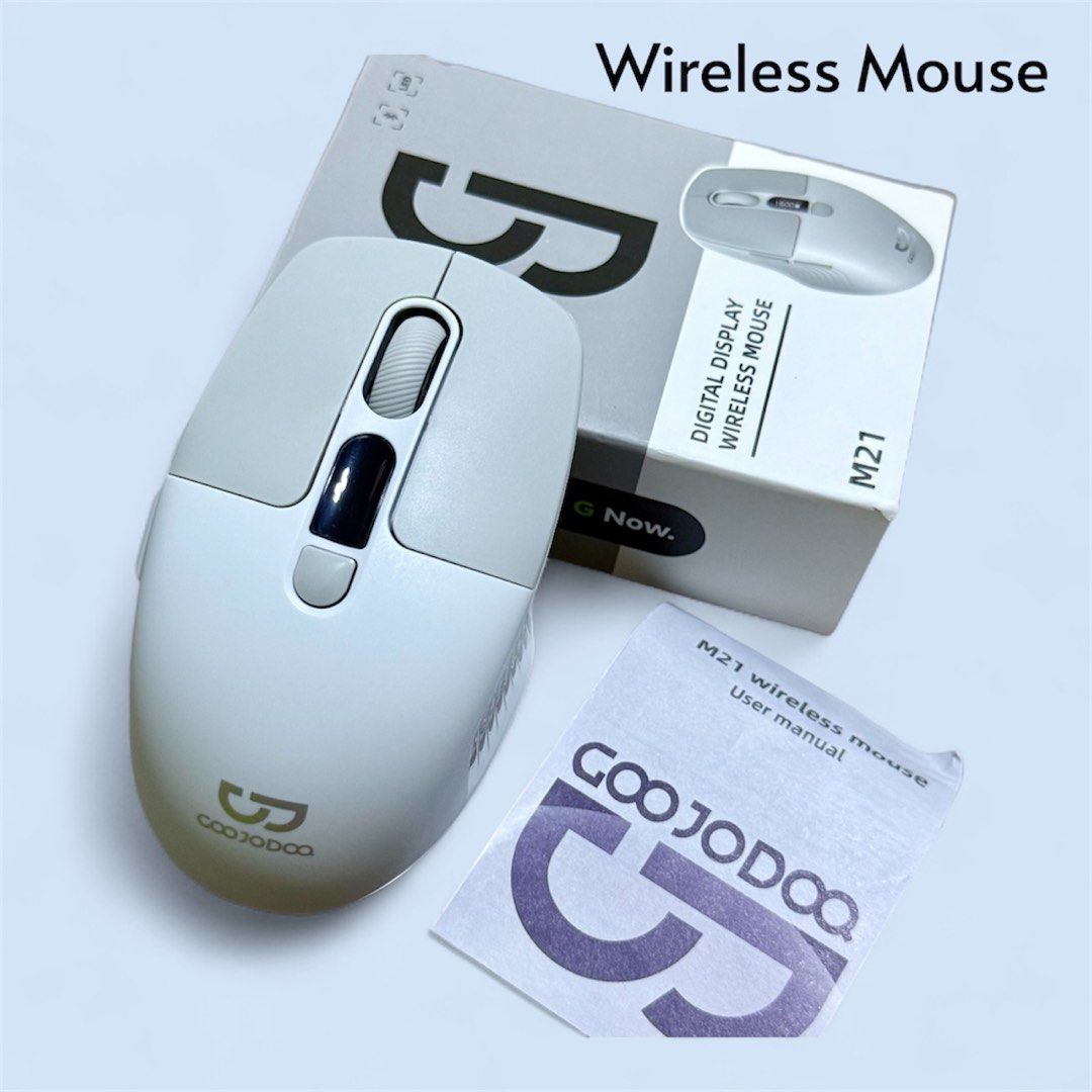Goojodoc Mouse with Led battery indicator (Category: Mouse & Mousepads) located in Taguig. Submitted by cathtorre21 (Listing ID 1401729881, Image 2). Description: Original Goojodoc mouse with led battery indicator Grey.
