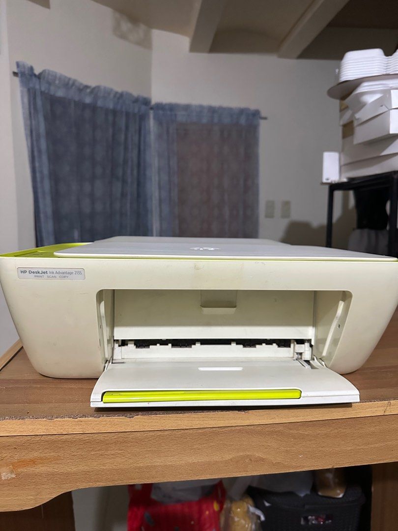 HP DeskJet Ink Advantage 2135 Printer, Computers & Tech, Printers ...