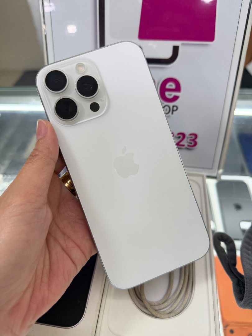 iphone 16 pro max 512gb good as new (Category: iPhone 16 Series) located in Antipolo. Submitted by vine_gadget_shop (Listing ID 1401805795, Image 2). Description: iphone 16 pro max 512gb good as new complete package ntc variant warranty until may 2026 pick up store greenhills shopping center we accept trade in we accepy credit card and ggives installment we do cod and door to door we ship nationwide for fast transaction call 09277368323 look for 