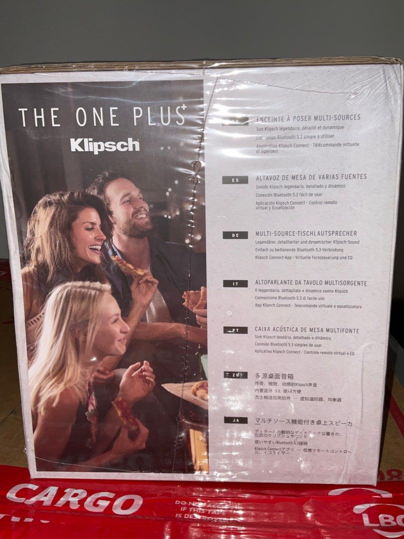Klipsch The One Plus Multi-Source Tabletop Speaker (Category: Soundbars, Speakers & Amplifiers) located in Manila. Submitted by 2025.gadgetspot (Listing ID 1401741118, Image 3). Description: The Klipsch The One Plus is a premium, tabletop Bluetooth speaker known for its 2.1 stereo sound, delivering rich and detailed audio with strong bass. selling for 9k - sealed brandnew & authentic from US. - black & brown colors available - no issues at all & 