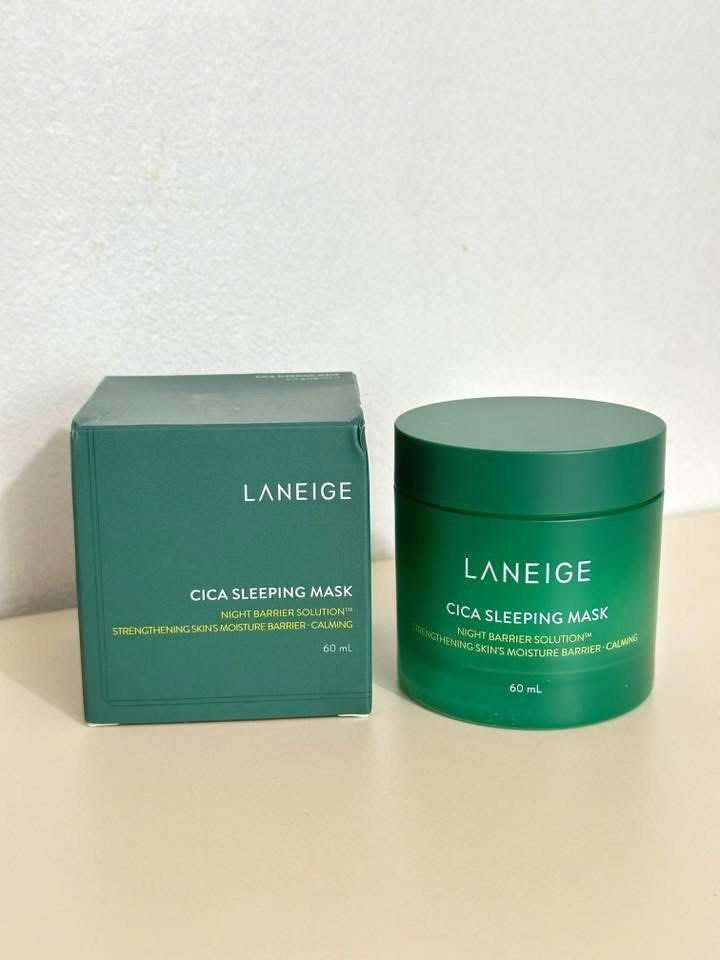 Laneige Cica Sleeping Mask 60ml (Category: Face Care) located in Binan City. Submitted by helpmedeclutter10 (Listing ID 1401757508, Image 1). Description: Laneige | Lanexia Cica Sleeping Mask 60ml Skin Care- BRAND NEW 💋 ₱400 only Original price: ₱695.