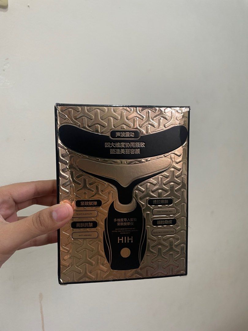 Lifting & Tightening massage instrument (Category: Massage Devices) located in Manila. Submitted by weyt_k (Listing ID 1401910529, Image 1). Description: ALL BRAND NEW. NEVER BEEN USED. PM FOR MORE DETAILS. PAYMENT THRU GCASH ONLY. LALAMOVE INSIDE METRO MANILA.