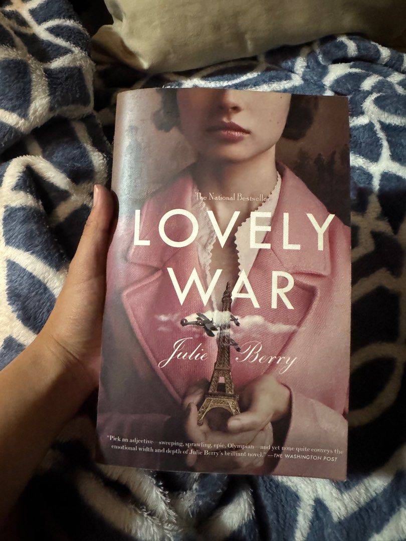 Lovely War by Julie Berry (Category: Storybooks) located in Quezon City. Submitted by morganout (Listing ID 1401727629, Image 1). Description: - yellowed pages - okay overall besides the yellowed pages - softbound.