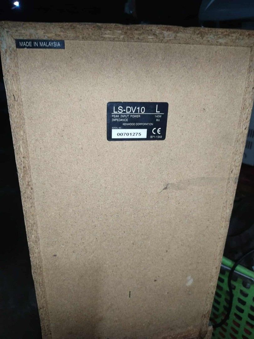 LS-DV10 Speaker (Category: Soundbars, Speakers & Amplifiers) located in Quezon City. Submitted by madelrivera (Listing ID 1401778468, Image 1). Description: KENWOOD SPEAKER 140WATTS FOR SALE 2500 LOCATION CARLOS EXTENSION SAN BARTOLOME NOVA QC.