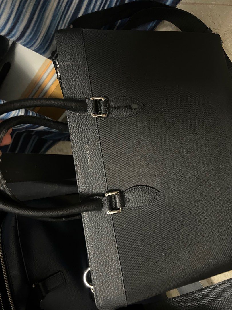 maverick-co-alpha-leather-trimmed-briefcase-men-s-fashion-bags