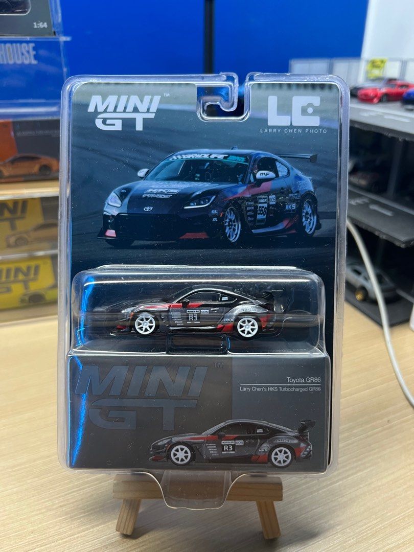 MINI GT DIECAST (Category: Vehicle & Diecast Models) located in Taytay. Submitted by veeeeej (Listing ID 1401878240, Image 1). Description: ‼️DIECAST SELLING‼️ Selling guys, - Brand: Mini GT MINI GT No. 820 1/64 Larry Chen’s HKS Turbocharged GR86 - No issue/s - Blistered Packaging has no dent/s or cracks - Car inside is also mint no factory defects at all. - Price = Php 900.00 Pero I can give Php 800.00 Rfs.: No storage na for Blistered Packaging