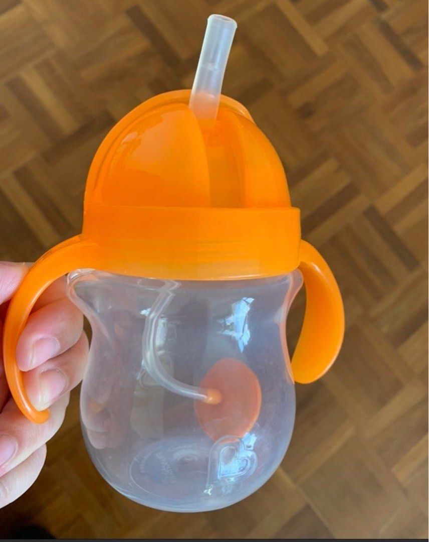 Munchkin Click Lock Weighted Straw Cup, Babies & Kids, Nursing ...
