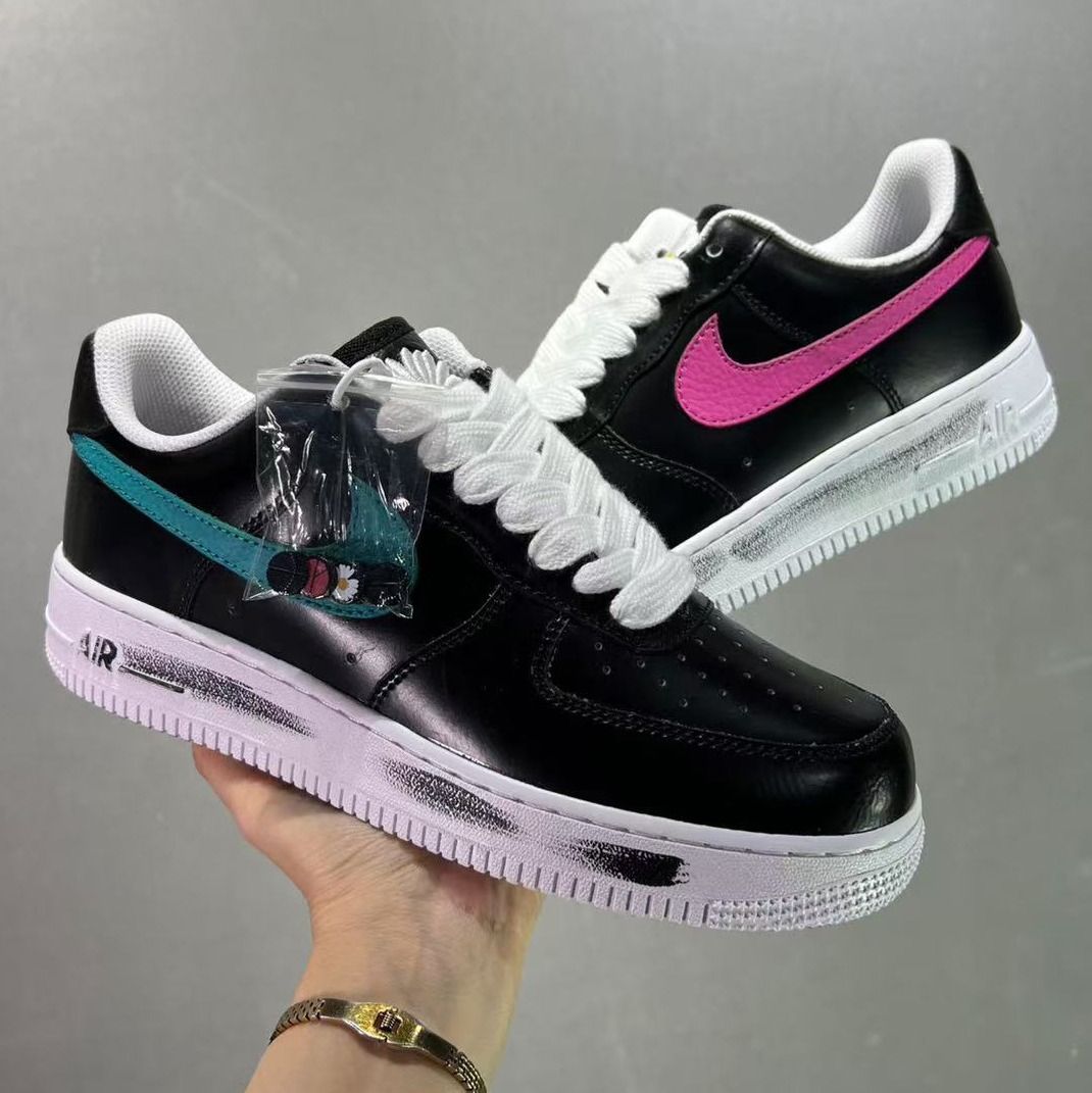 Nike x Peaceminusone Air Force 1 Low Para-Noise 3.0 Black and ...