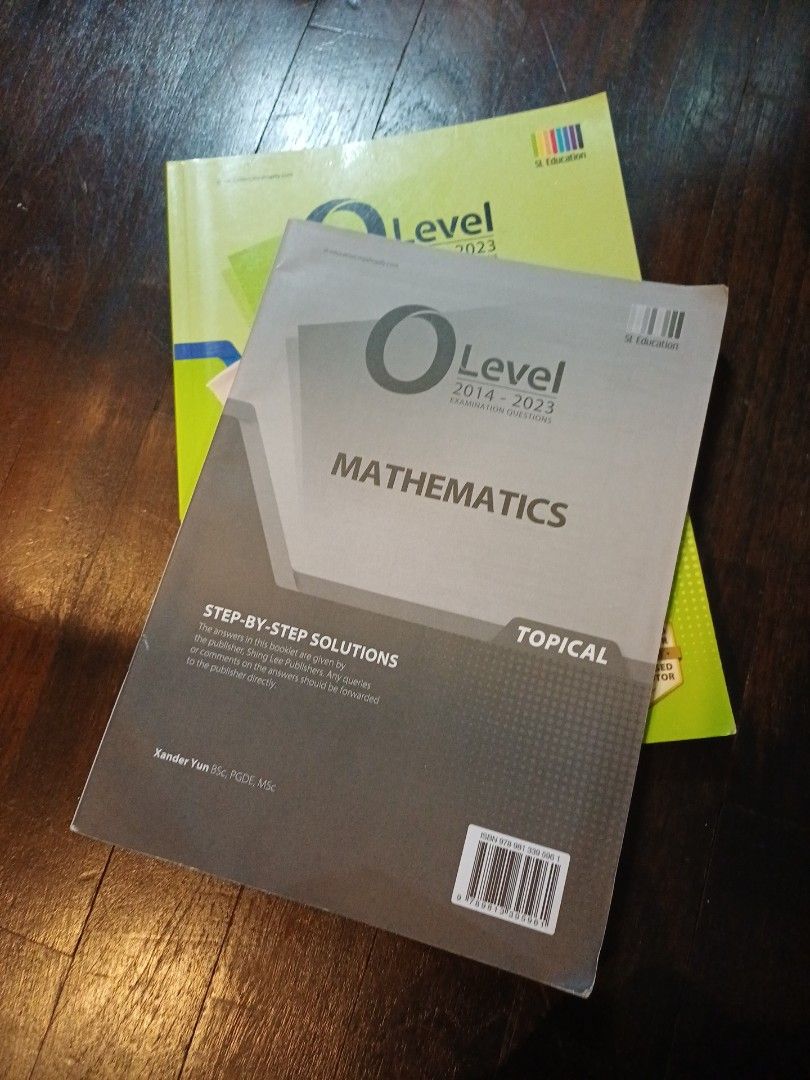 O Level Topical Math O Level Topical Mathematics Book, Hobbies & Toys, Books & Magazines ...