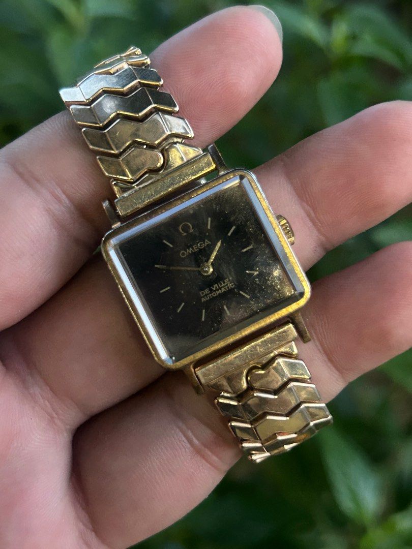 Omega De Ville (Category: Luxury Watches) located in Manila. Submitted by timer_starts (Listing ID 1401872708, Image 3). Description: Ref: 551.103 Case Material: Gold Plated Caliber: 663 Movement: Automatic Size: 23mm x 26mm.