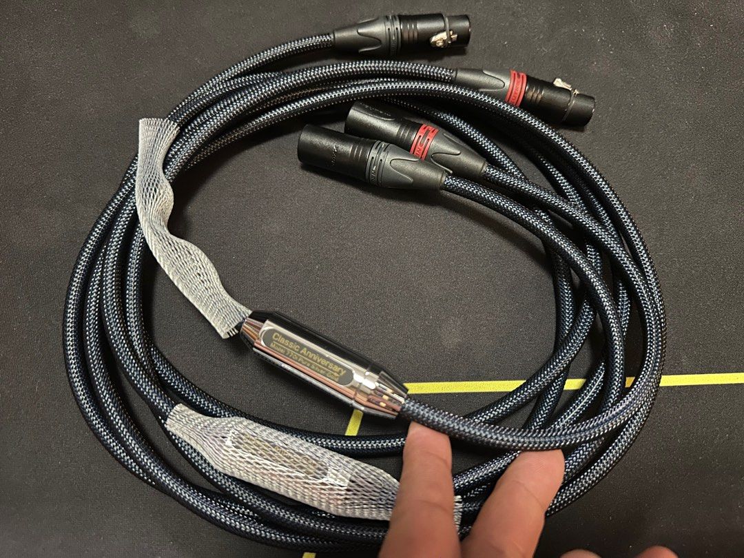 Câble RCA Siltech Classic Anniversary 770i, 2 Mètres, Haute Fidélité, Ouvert Jamais Utilisé