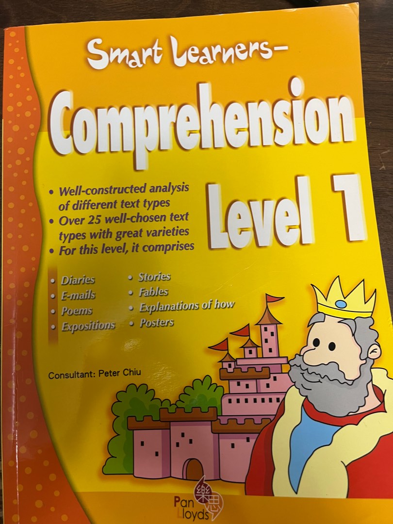 Smart Learners Comprehension Level 1 練習簿, 興趣及遊戲, 書本 & 文具, 補充練習 - Carousell