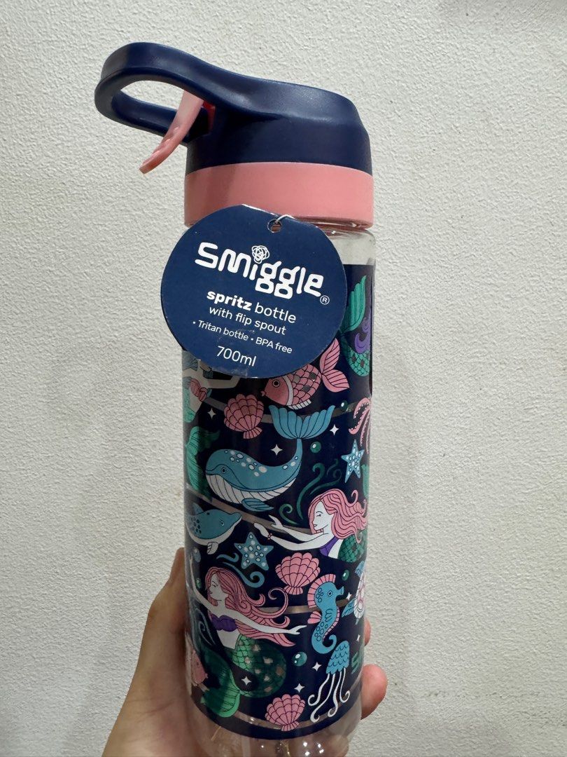 Smiggle Tumbler (Category: Water Bottles & Tumblers) located in Manila. Submitted by jauntyj (Listing ID 1401719826, Image 2). Description: Beam Spritz Flip Spout Drink Bottle Brand New Unused Just Stored Original Bought from Australia Php800 in the orange app .