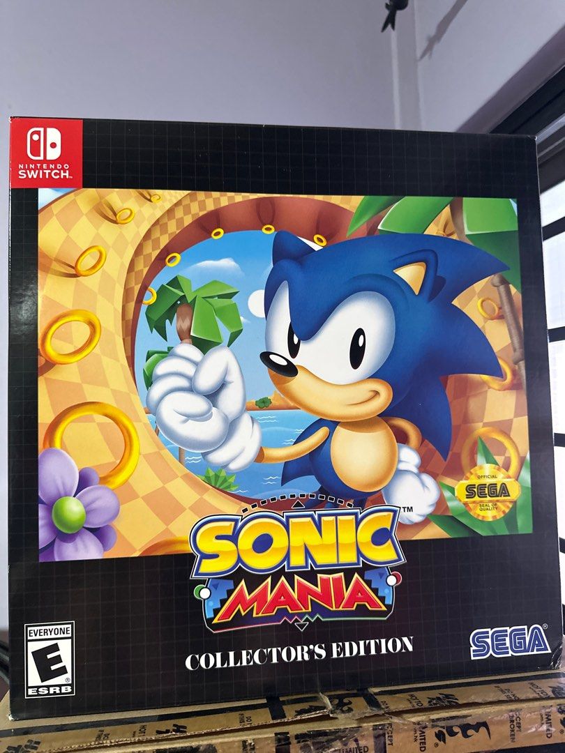 Sonic Mania Collector's Edition - Nintendo Switch, Video Gaming, Video ...