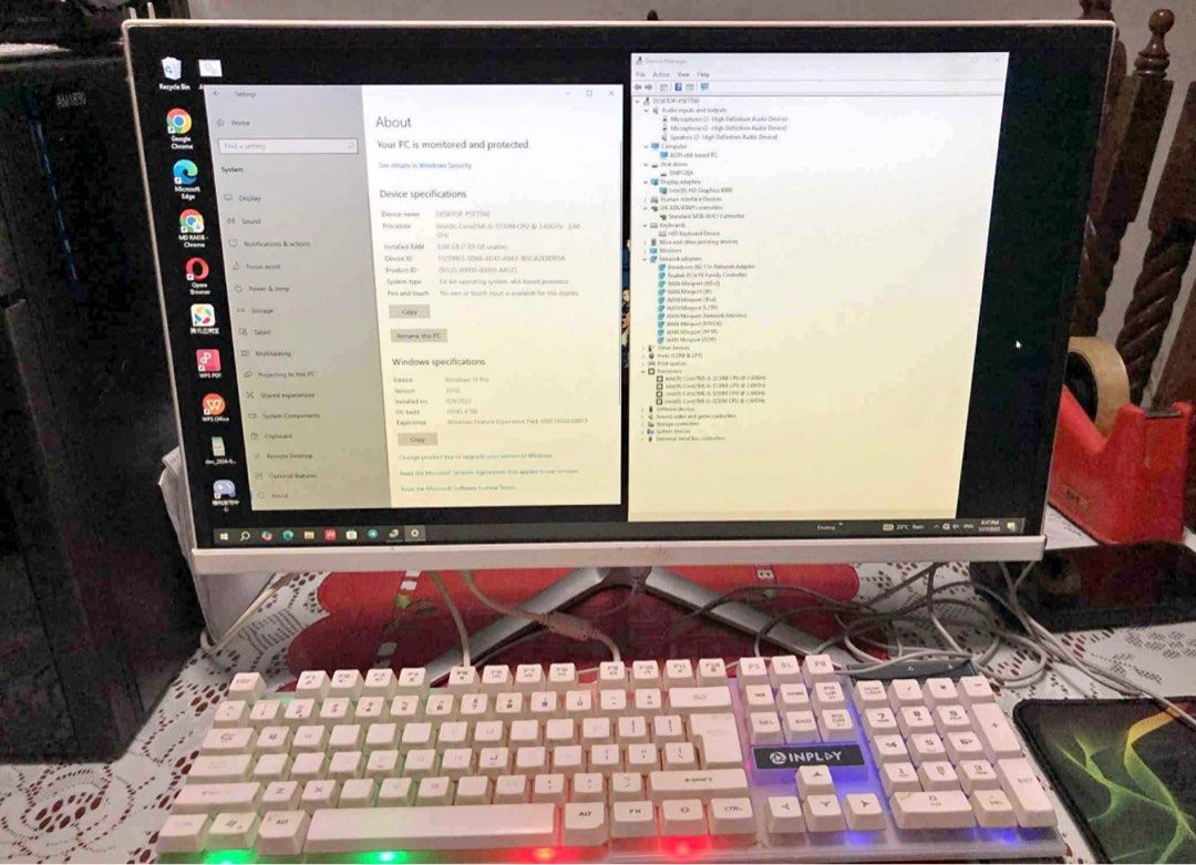 (SPECS IN DESCRIPTION) Pre Owned Xing Chen All-in-One Desktop Computer (Category: Desktops) located in Rizal. Submitted by declutterlikemarie (Listing ID 1401863761, Image 1). Description: UGALIING MAGBASA PO MUNA AT INTINDIHIN BAGO MAGTANONG. This is a Pre owned Xing Chen All-in-One Desktop Computer, it’s guaranteed 101% tested and working but still BUY AT YOUR OWN RISK. Prospective Buyers can test all you want as long as your pick up time is co