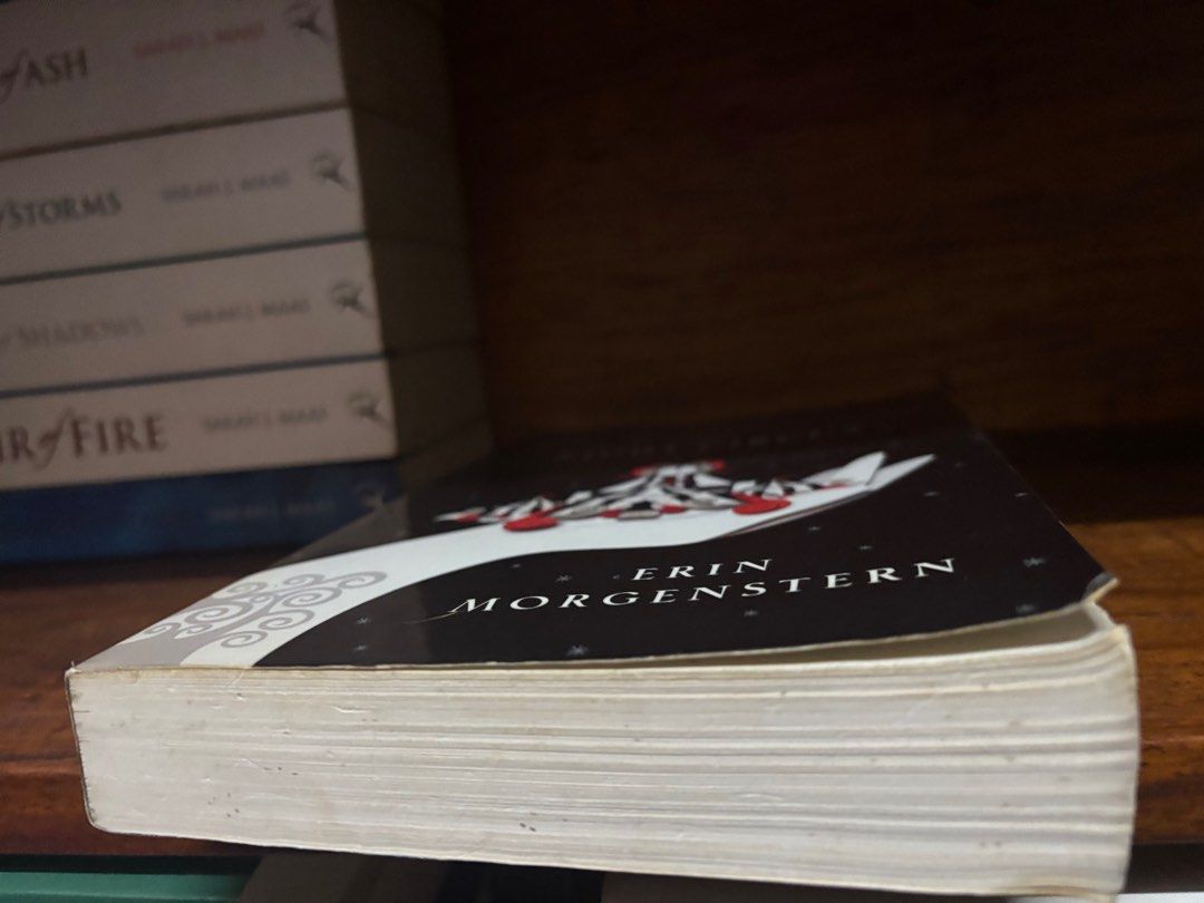 The Night Circus by Erin Morgenstern (Category: Storybooks) located in Quezon City. Submitted by booksandteesph (Listing ID 1401843490, Image 2). Description: Has water damage but still readable!.