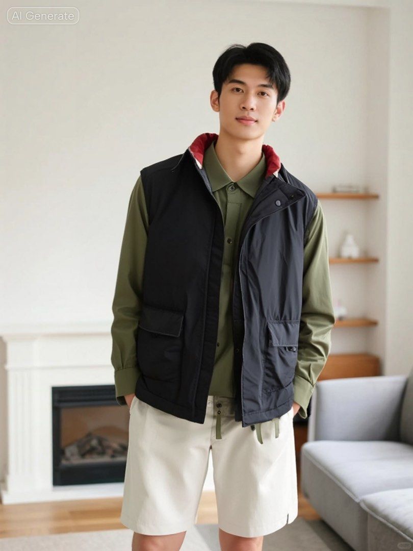 VEST PACKABLE HOODIE (Category: Vests) located in Baguio. Submitted by kAzuMi41 (Listing ID 1158293028, Image 1). Description: Vest Packable Hoodie Large.