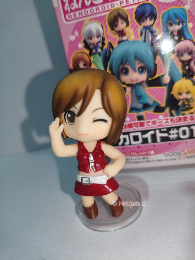 Vocaloid Meiko Nendoroid Petit Figure #01 (Category: Figurines & Statues) located in Rodriguez. Submitted by nijahn (Listing ID 1401907553, Image 2). Description: Vocaloid Meiko Nendoroid Petite #01 🩷Selling from my personal collection 🩷RFS: decluttering 🩵100% Authentic 🩵BIB (with box) | super well kept in my collection ✨ 🩵Pay As You Order 🩵WYSIWYG/AS IS 📢 No Rush Shipping (by sched). - Can Ship through Flash, Lalamove and LBC COP. MOP: GC