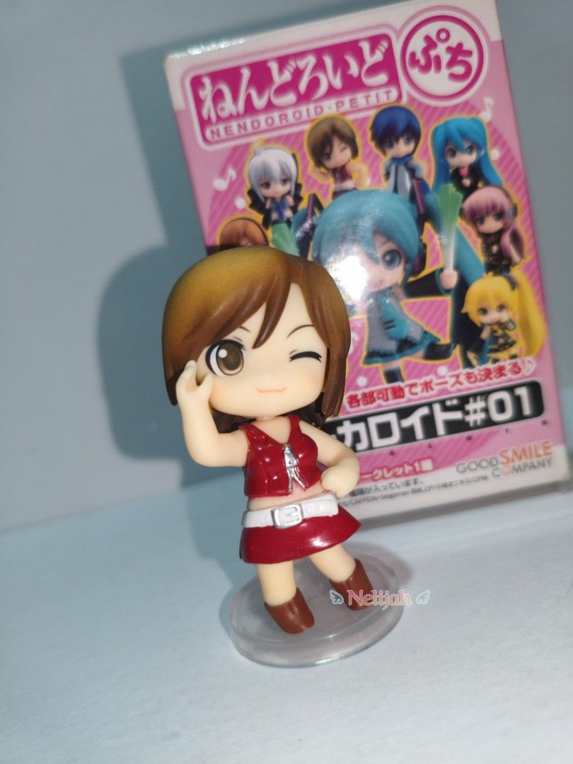 Vocaloid Meiko Nendoroid Petit Figure #01 (Category: Figurines & Statues) located in Rodriguez. Submitted by nijahn (Listing ID 1401907553, Image 3). Description: Vocaloid Meiko Nendoroid Petite #01 🩷Selling from my personal collection 🩷RFS: decluttering 🩵100% Authentic 🩵BIB (with box) | super well kept in my collection ✨ 🩵Pay As You Order 🩵WYSIWYG/AS IS 📢 No Rush Shipping (by sched). - Can Ship through Flash, Lalamove and LBC COP. MOP: GC