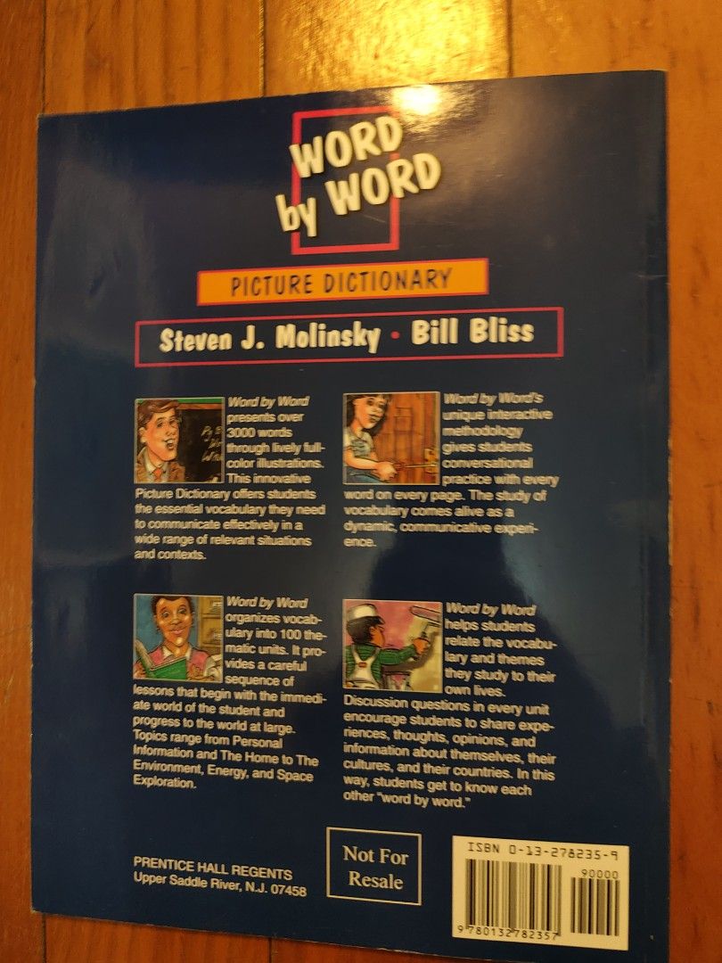 Word by Word 英語圖解字典, 興趣及遊戲, 書本& 文具, 教科書- Carousell