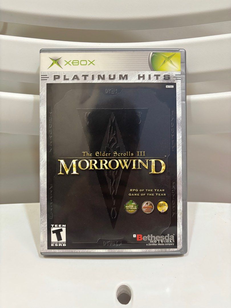 XBOX The Elder Scrolls III Morrowind (Category: Xbox) located in Antipolo. Submitted by qwerty2301 (Listing ID 1401885343, Image 1). Description: Complete with inserts and map in mint condition. ₱800 - The Elder Scrolls III The Morrowind 📦 MOD: LBC, Lalamove, or Meet up (QC Area) 💵 MOP: Gcash, Bank Transfer (BPI), or Cash.